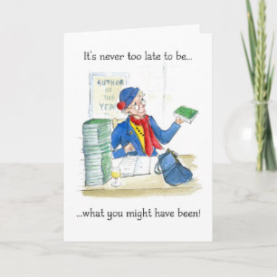 Geburtstag oder Rentenkarte Karte