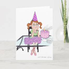 Geburtstag ohne Wünsche Karte