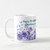 Geburtstag Oma Blume Liebe Elegant Florenz Kaffeetasse (Links)