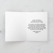 Geburtstag, Onkel, Rough Legk Hawk Bird Karte (Innenseite)