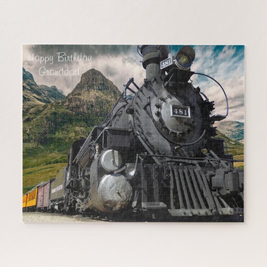 Geburtstag Opa. Puzzle (Horizontal)