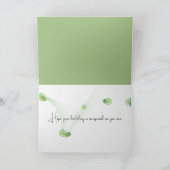 Geburtstag Panda Bär in Tree Karte (Innenseite)