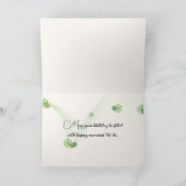 Geburtstag Panda Bär mit Bambus Karte (Innenseite)