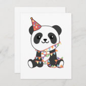 Geburtstag Panda für Kinder zum Geburtstag (Vorne/Hinten)