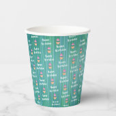 Geburtstag Pappbecher (Vorderseite)