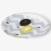 Geburtstag Pappteller (Schrägansicht)