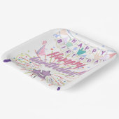 Geburtstag Pappteller (Gewinkelt)