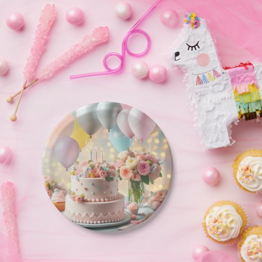 Geburtstag Pappteller (Party)