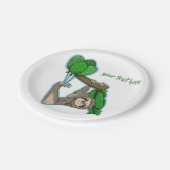 Geburtstag Pappteller (Schrägansicht)