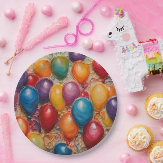 Geburtstag Pappteller (Party)