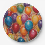 Geburtstag Pappteller (Vorderseite)