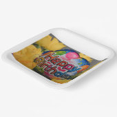 Geburtstag Pappteller (Gewinkelt)