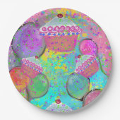 GEBURTSTAG PAPPTELLER (Vorderseite)