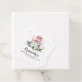 Geburtstag Par-Tea Floral Teapot Geschenkanhänger (Beispiel)