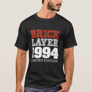 Geburtstag Party Bricklayer Master Builder 1994 T-Shirt