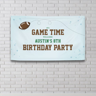 Geburtstag Party Fußball Willkommenszeichen Custom Banner