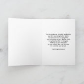 Geburtstag, Pastor, Großes Egret Karte (Innenseite)