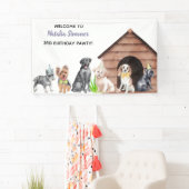 Geburtstag-Pawty-Banner Banner (Insitu)