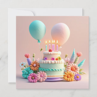 Geburtstag Personalisierte Benutzerdefinierte Kart Einladung