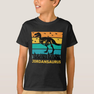 Geburtstag Personalisiertes Dinosaurier-Shirt T-Shirt