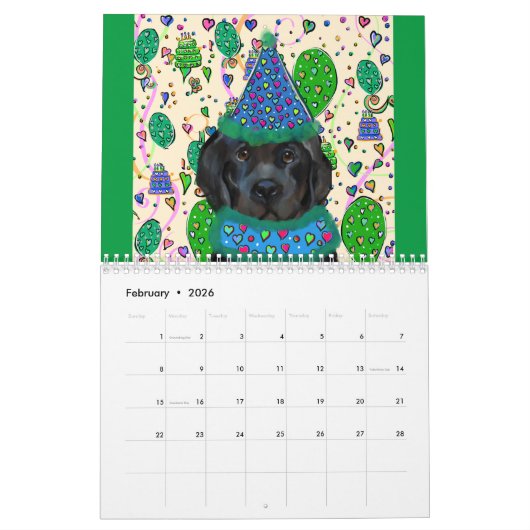 GEBURTSTAG PETS 2026 KALENDER (Feb 2026)