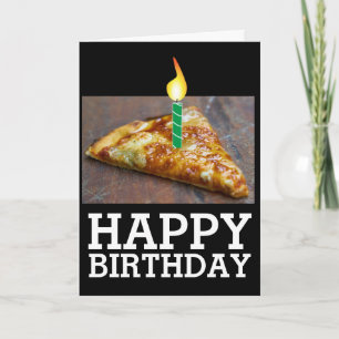 GEBURTSTAG PIZZA MIT KANDKARTE KARTE