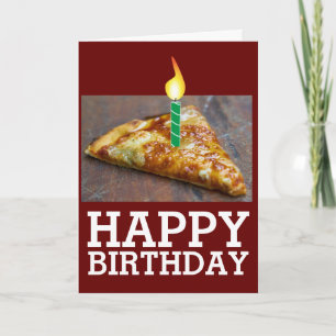 GEBURTSTAG PIZZA MIT KANDKARTE KARTE