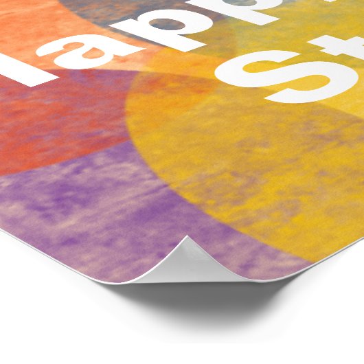 Geburtstag Poster (Ecke)