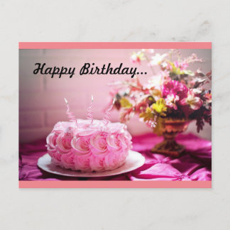 Geburtstag Postkarte