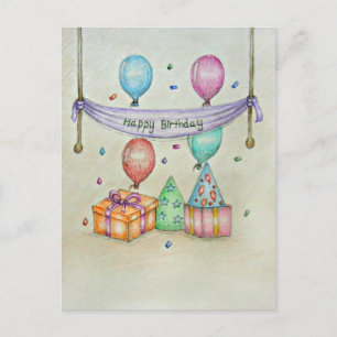 Geburtstag Postkarte