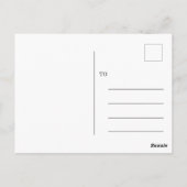 Geburtstag Postkarte (Rückseite)