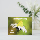 Geburtstag Postkarte (Stehend Vorderseite)
