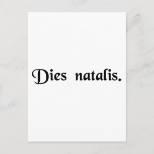 Geburtstag Postkarte