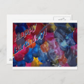 Geburtstag Postkarte (Vorne/Hinten)