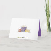 Geburtstag präsentiert Geburtstag Karte (Rückseite)