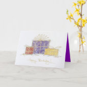 Geburtstag präsentiert Geburtstag Karte (Gelbe Blume)