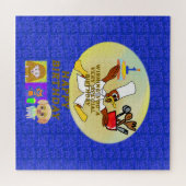 Geburtstag Puzzle (Horizontal)