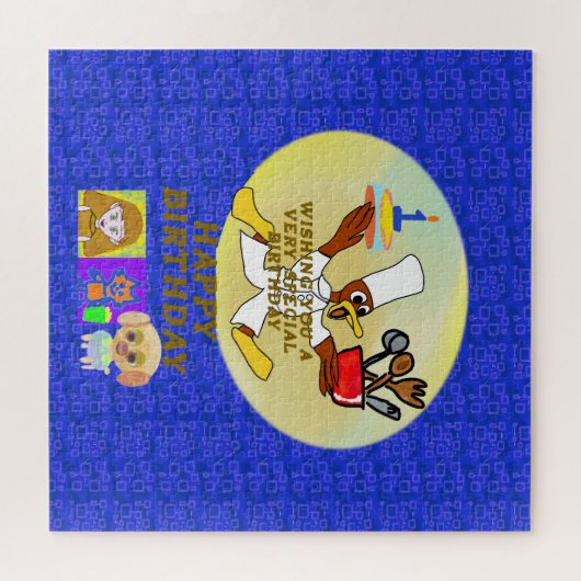 Geburtstag Puzzle (Horizontal)