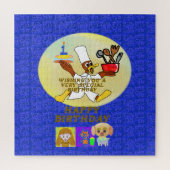 Geburtstag Puzzle (Vertikal)