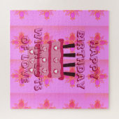 Geburtstag Puzzle (Horizontal)