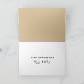 Geburtstag Ragdoll Kitten auf Kissen Karte (Innenseite)