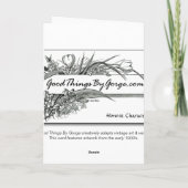 Geburtstag: Respektiert für Ihren ehrlichen Karte (Rückseite)