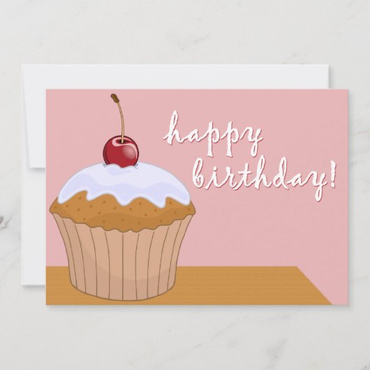 Geburtstag : riesiger Kuchen : Einladung (Vorderseite)