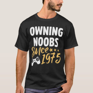 Geburtstag s 1975 Mädchen Jungen Gamer Gaming Gesc T-Shirt