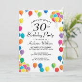 Geburtstag Save The Date (Stehend Vorderseite)