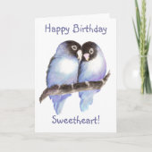 Geburtstag, Schatz! Karte (Vorderseite)