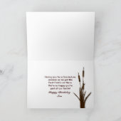 GEBURTSTAG - SCHÄTZE - REINER JÄHRIGER KARTE (Innenseite)