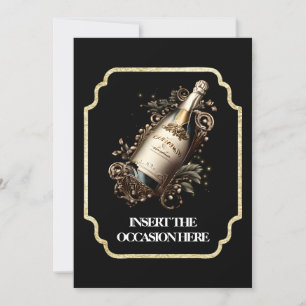 Geburtstag Schaumwein zum Geburtstag Einladung