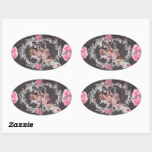 Geburtstag - Schwarze Tafel - Aufkleber (Blatt)