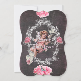 Geburtstag - Schwarze Tafel - Einladungskarte Einladung